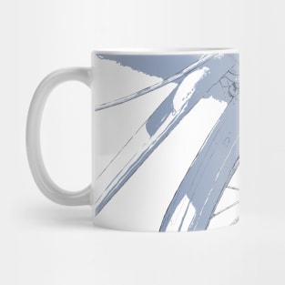 Bicycle in Blue Mug